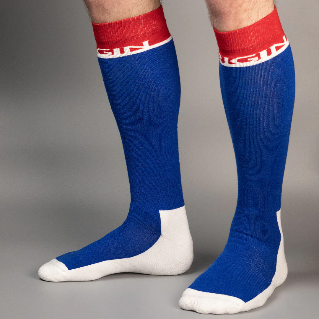 Anthem Knee-High Sock-Royal Blue - Image 2