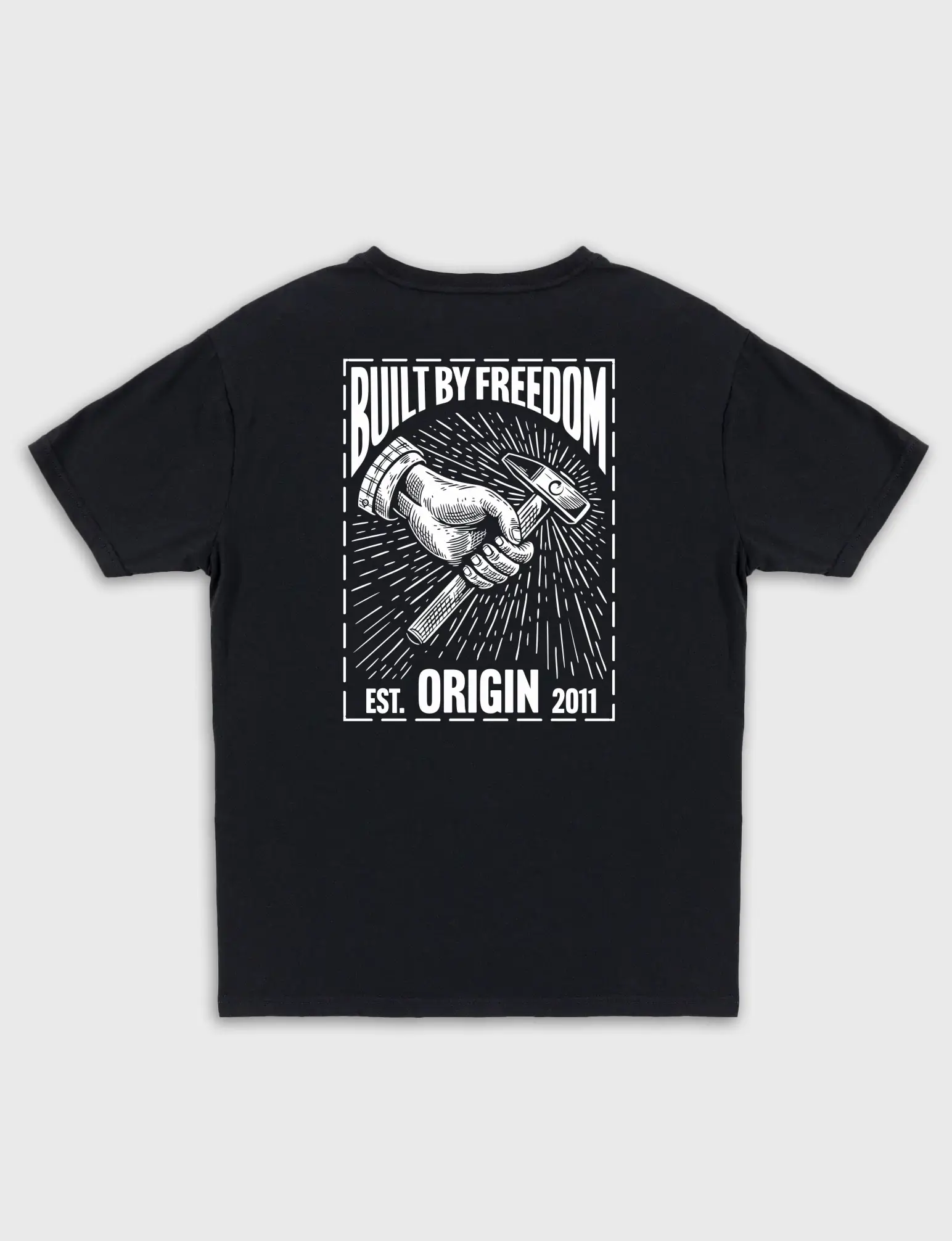 ORIGIN® CORE T-SHIRT - BUILT BY FREEDOM GRAPHIC