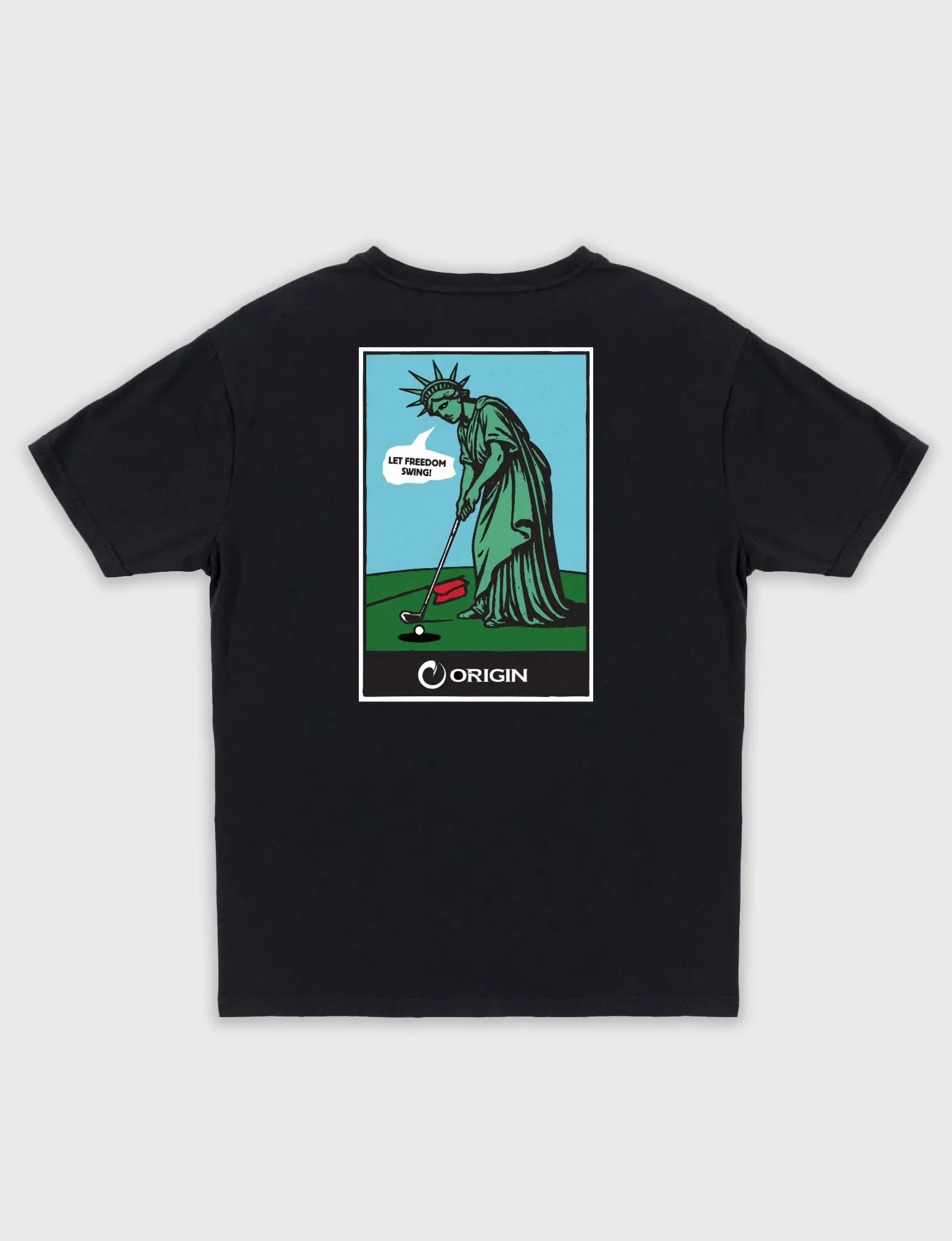 ORIGIN® CORE T-SHIRT - LET FREEDOM SWING GRAPHIC - Image 3