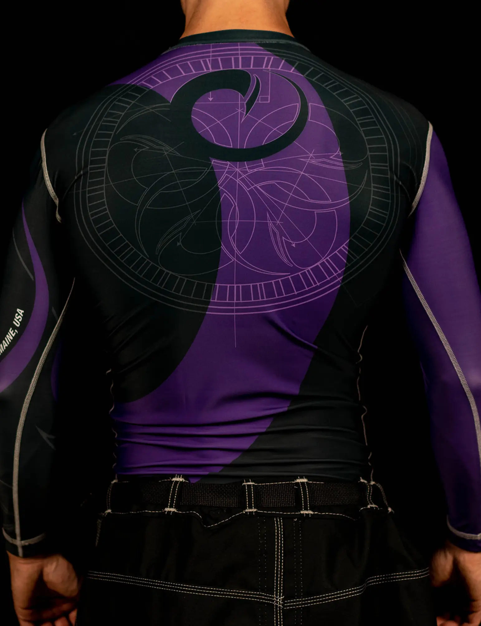 DAVINCI RANKED LS COMPRESSION FIT RASHGUARD - Image 6