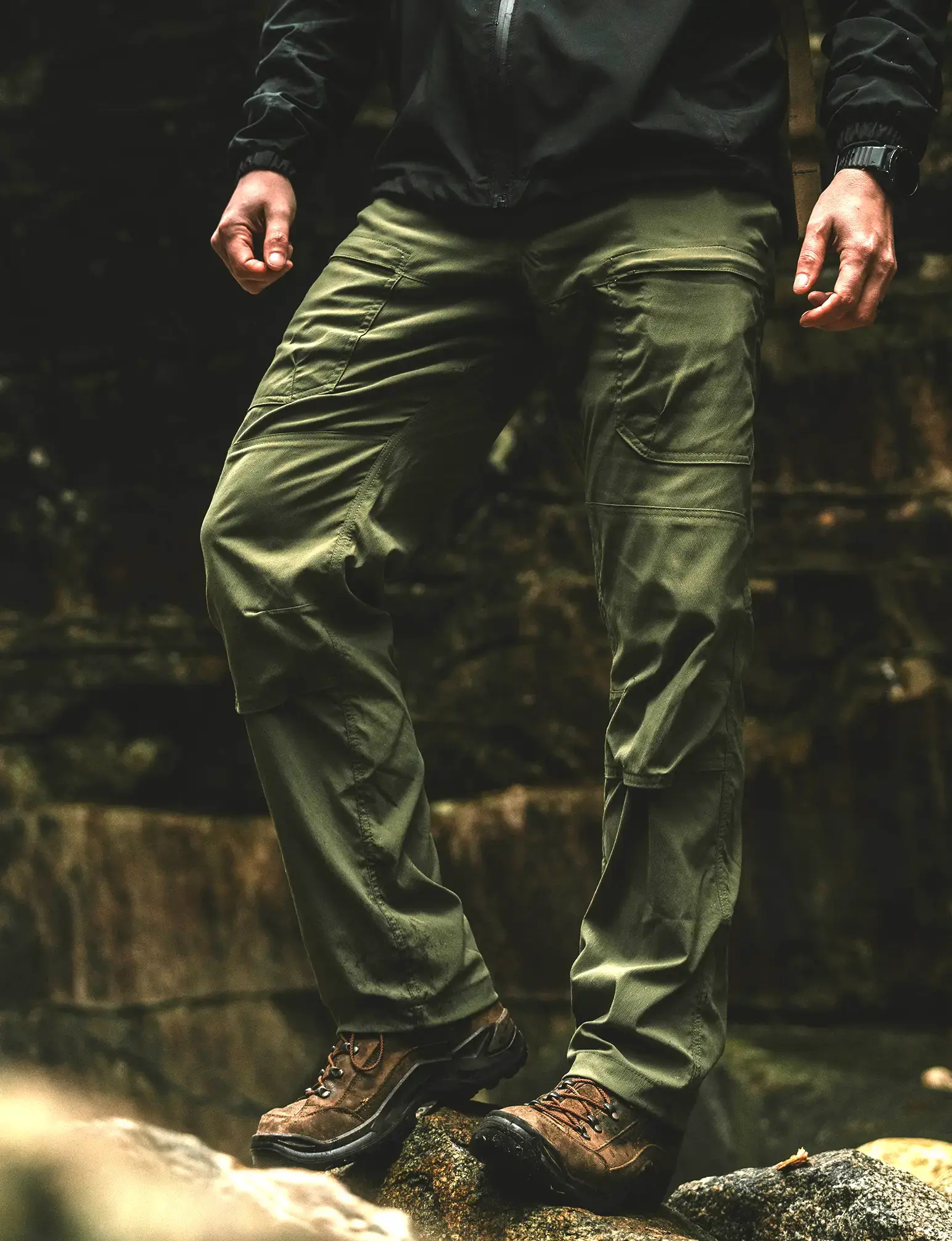 GTFO STRETCH WOVEN MOUNTAIN PANT-STRAIGHT - Image 26