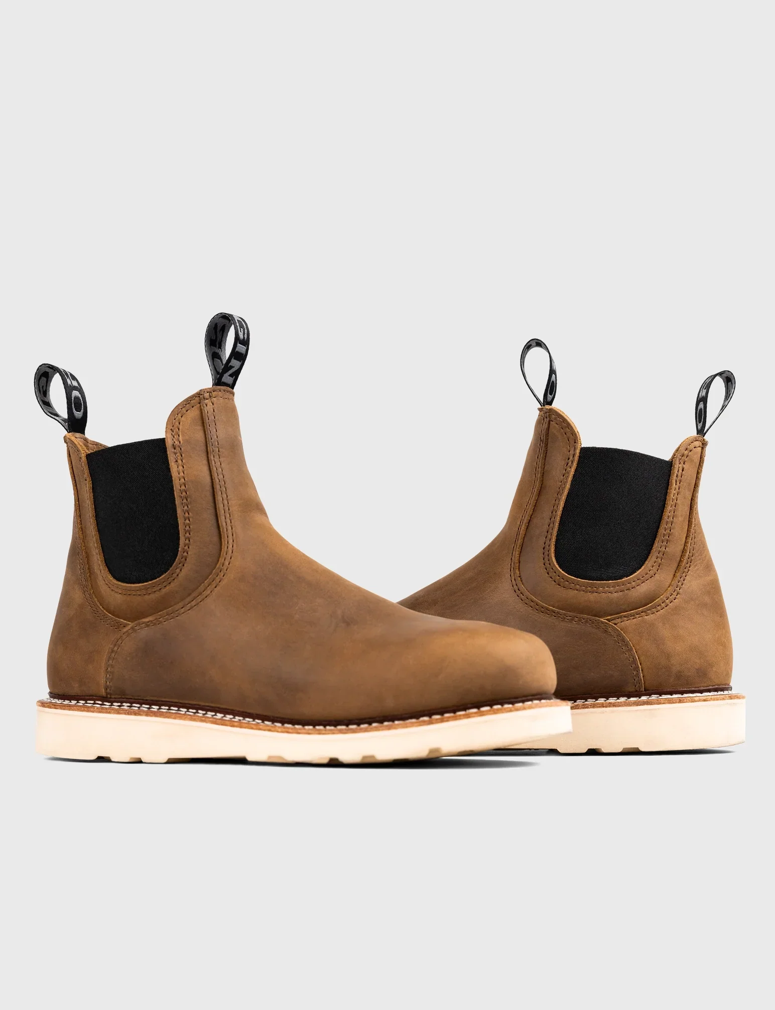 IRONSIDE CHELSEA STEEL TOE NATURAL WEDGE SOLE - GRADED QUALITY - Image 3
