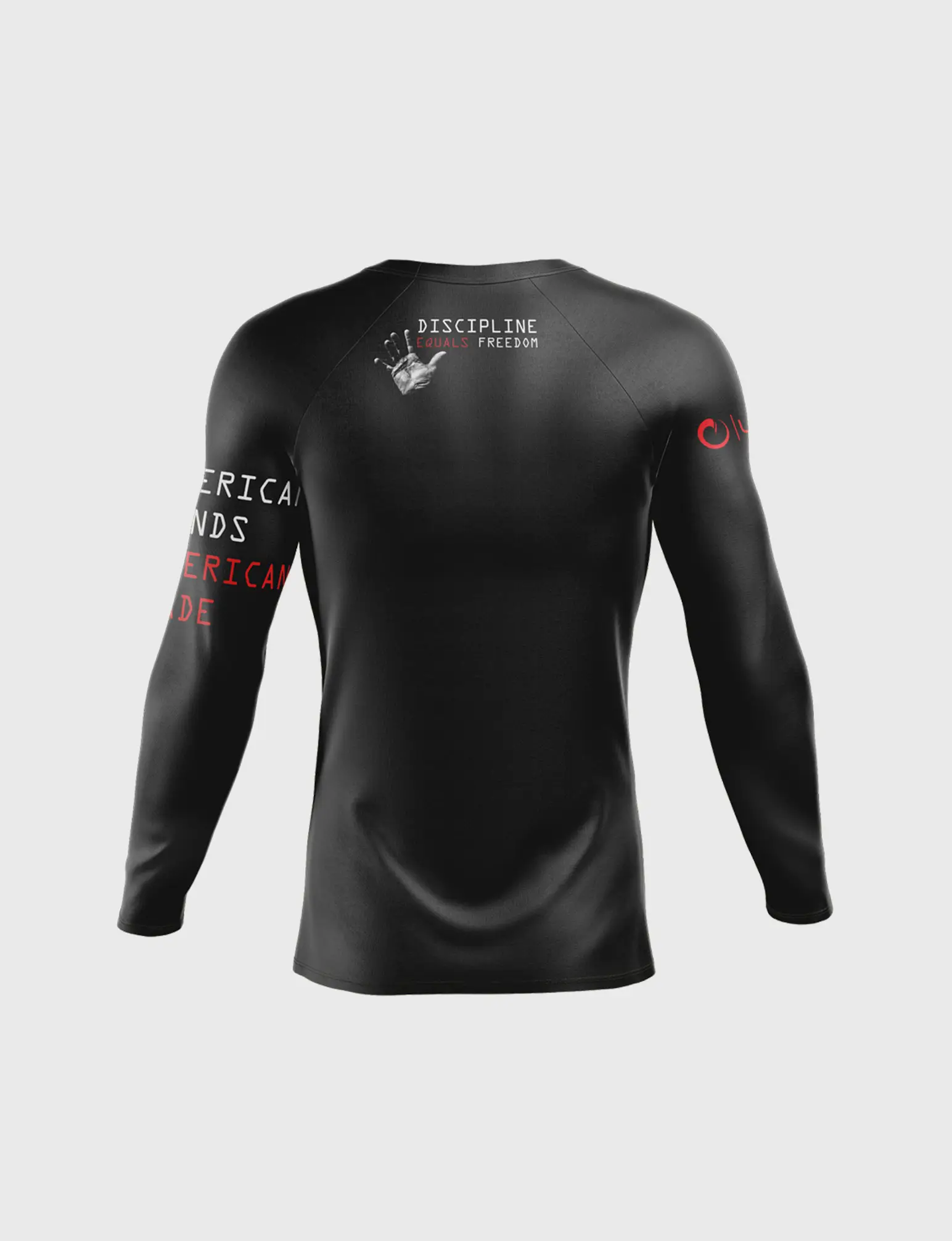 JOCKO HANDS LS COMPRESSION FIT RASHGUARD - XS - Image 2