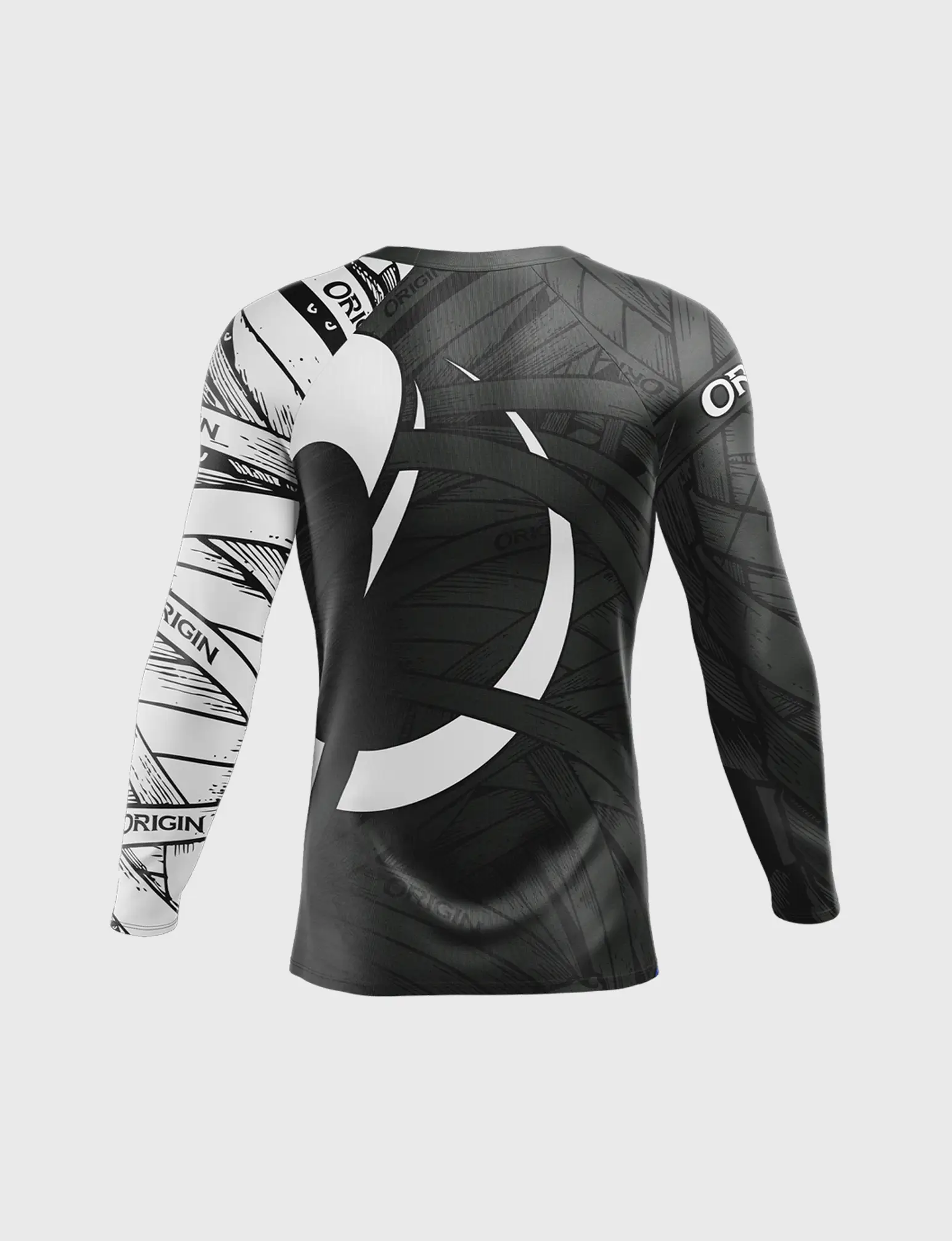 ODYSSEY RANKED LS COMPRESSION FIT RASHGUARD XS/S - Image 4
