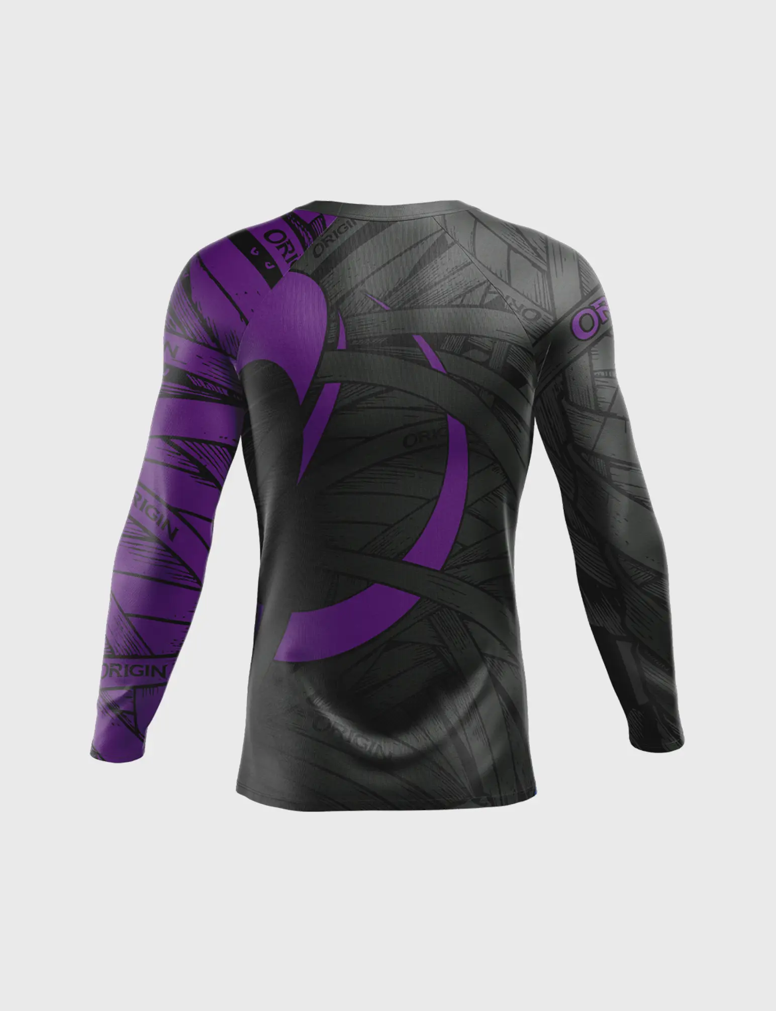 ODYSSEY RANKED LS COMPRESSION FIT RASHGUARD XS/S - Image 6