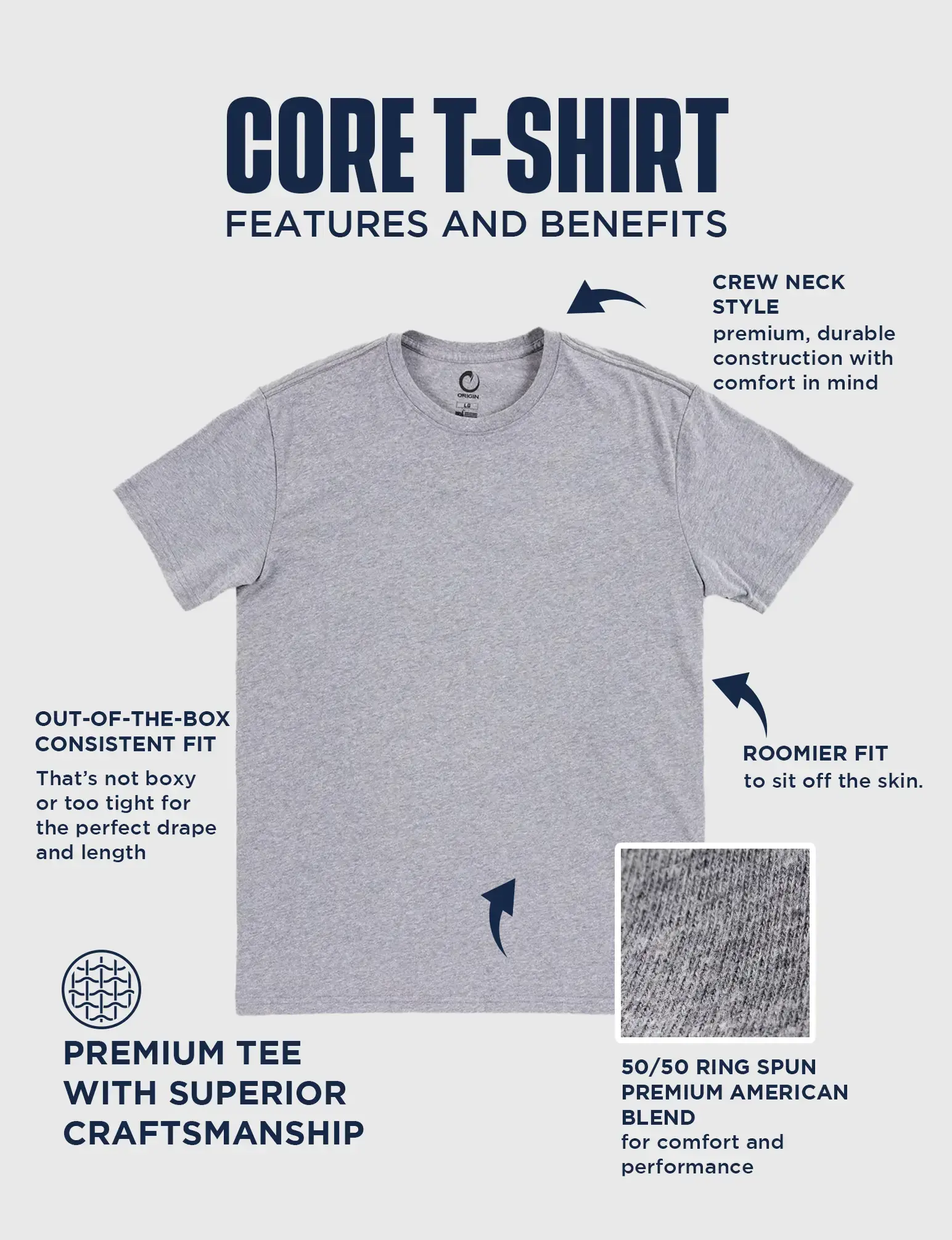 ORIGIN® CORE T-SHIRT - Image 55