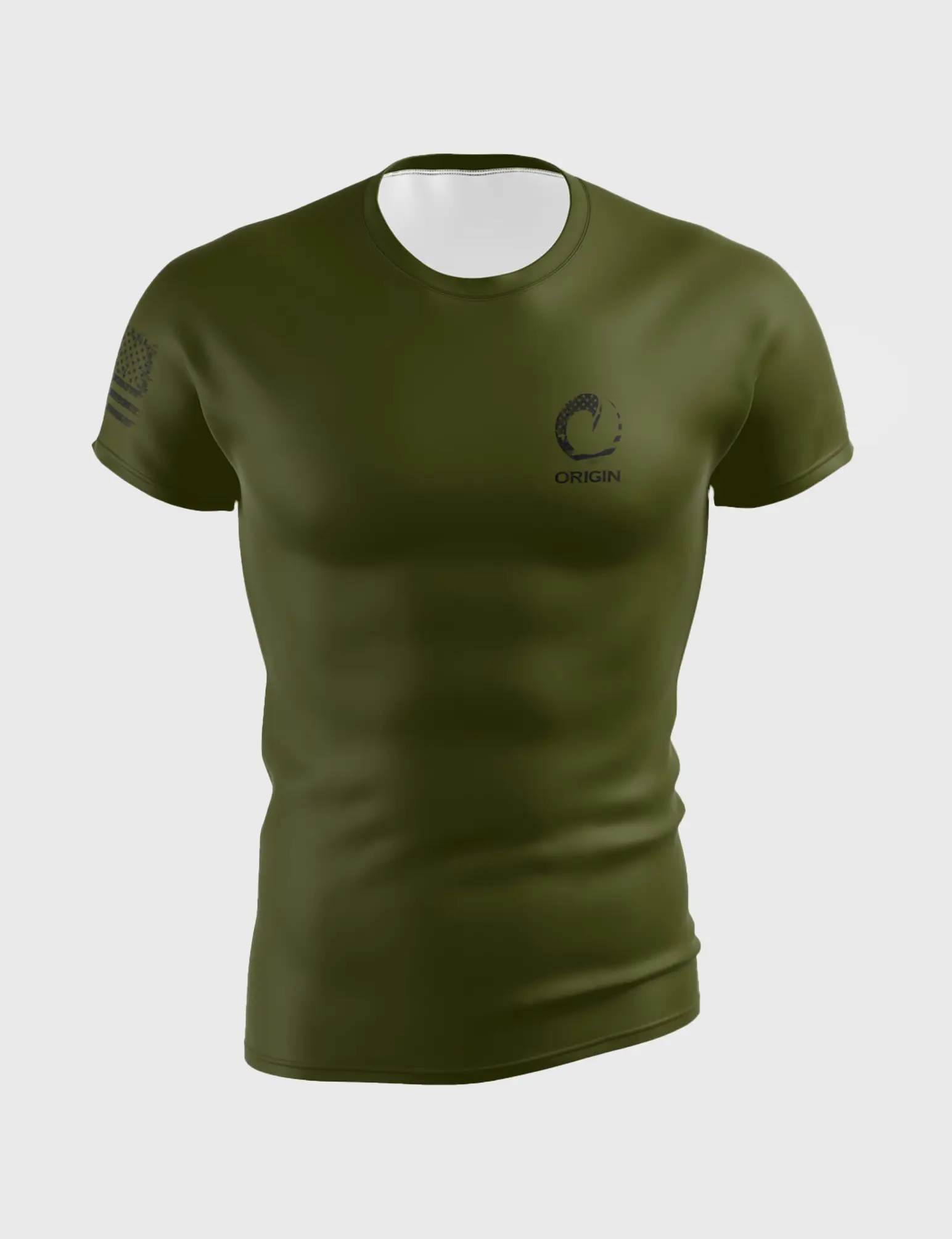 ORIGIN® FLAG FREEDOM - COMFORT FIT SS RASHGUARD - Image 2