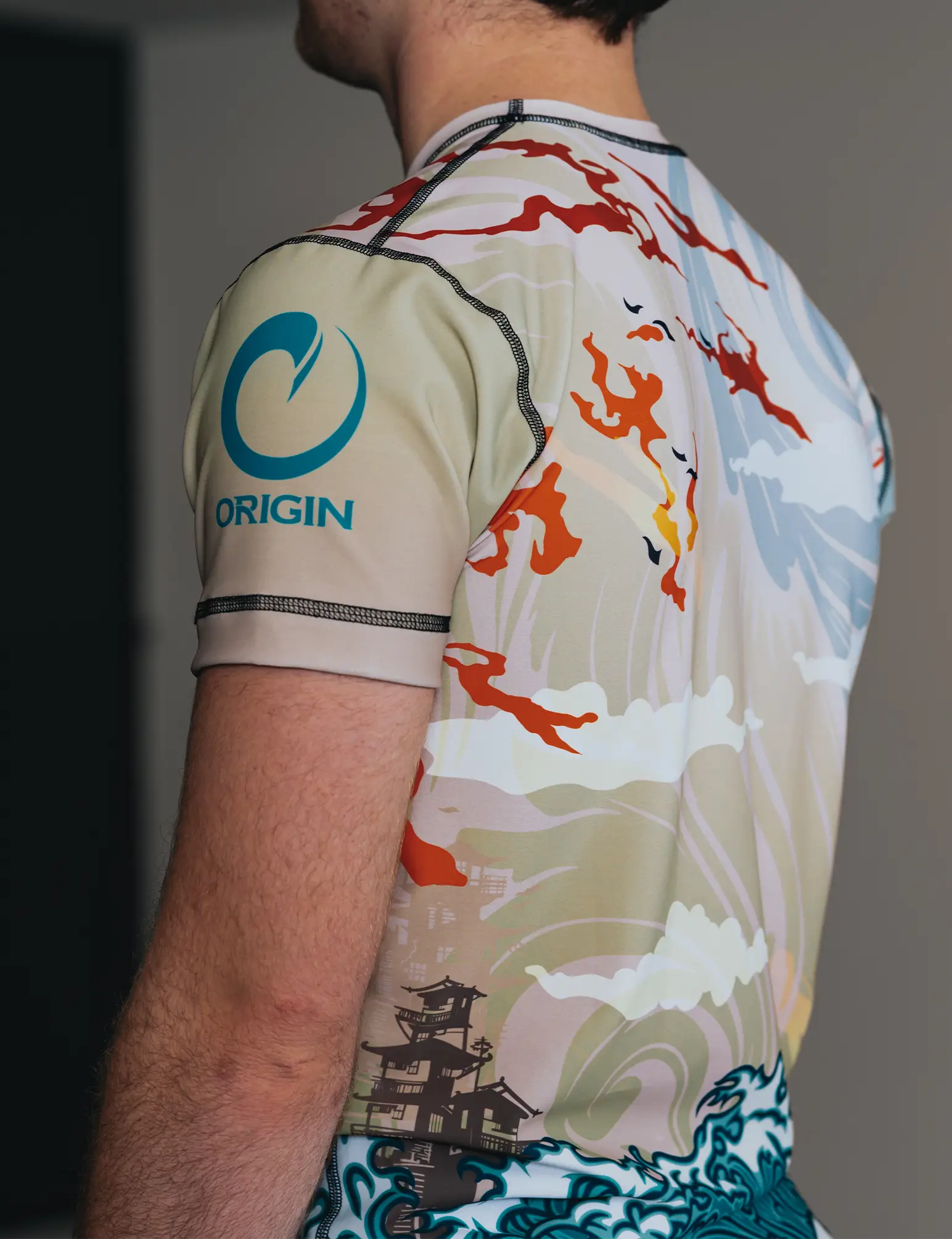 ROOTS DRAGON SS COMFORT FIT RASHGUARD - Image 5