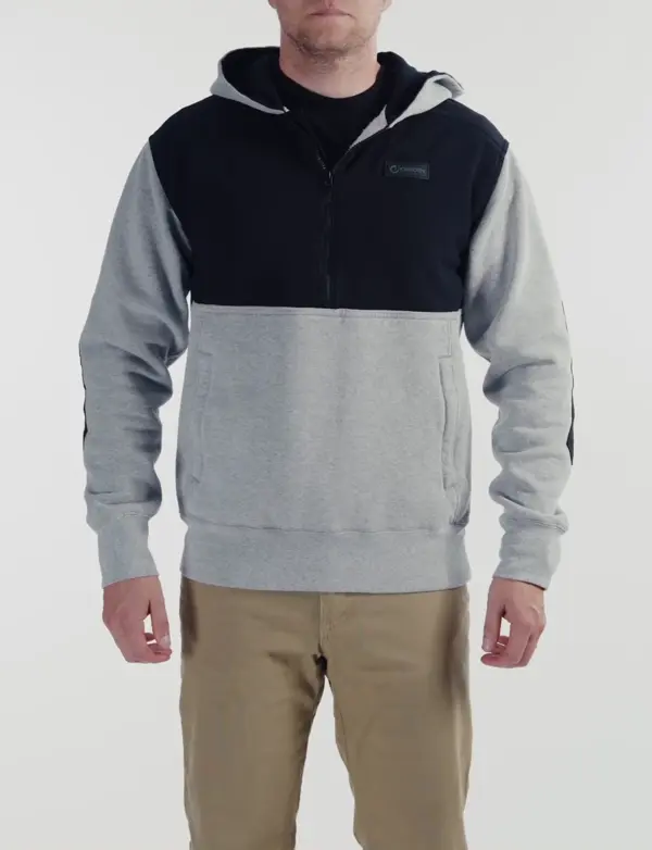 THE HEAVY HALF ZIP HOODIE - Image 6