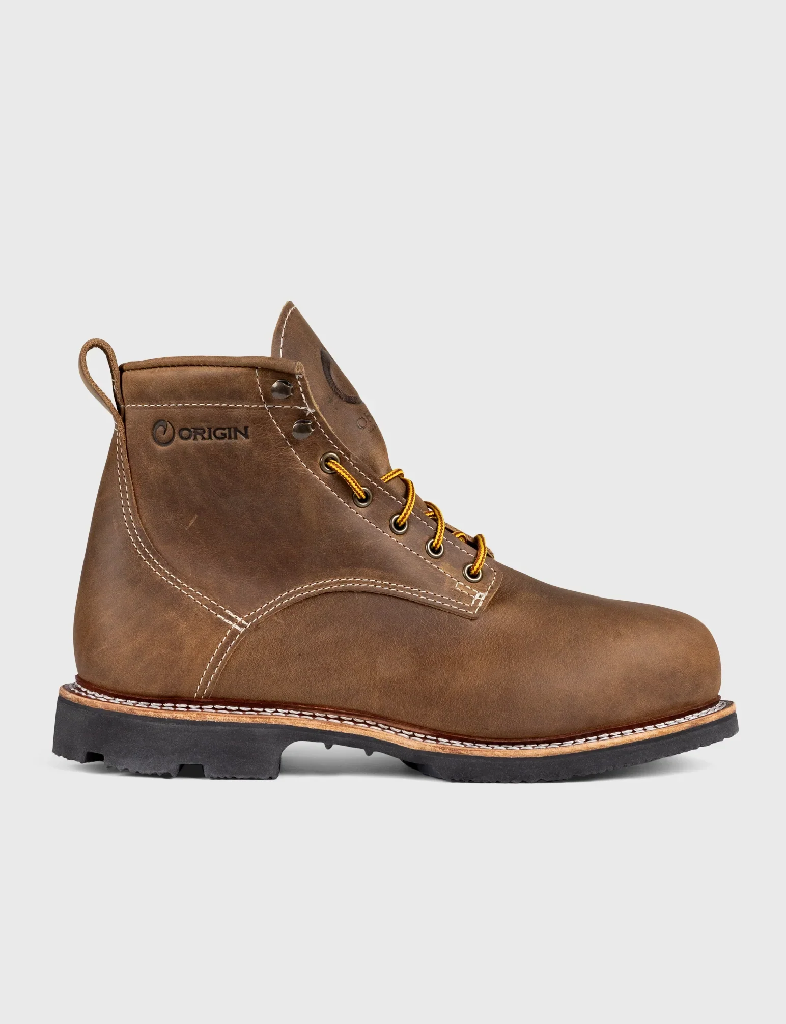 THE WILTON 6" STEEL TOE WORK BOOT - ALPHA - GRADED QUALITY - Image 2