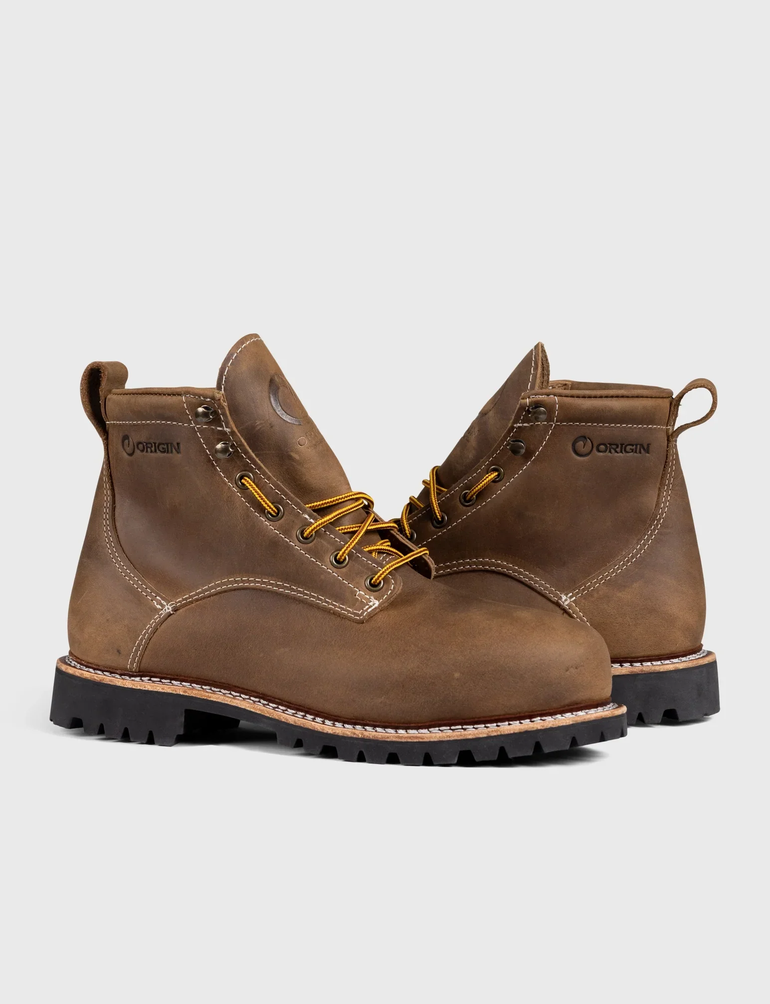 THE WILTON 6" STEEL TOE WORK BOOT - BIG LUG - GRADED QUALITY - Image 3