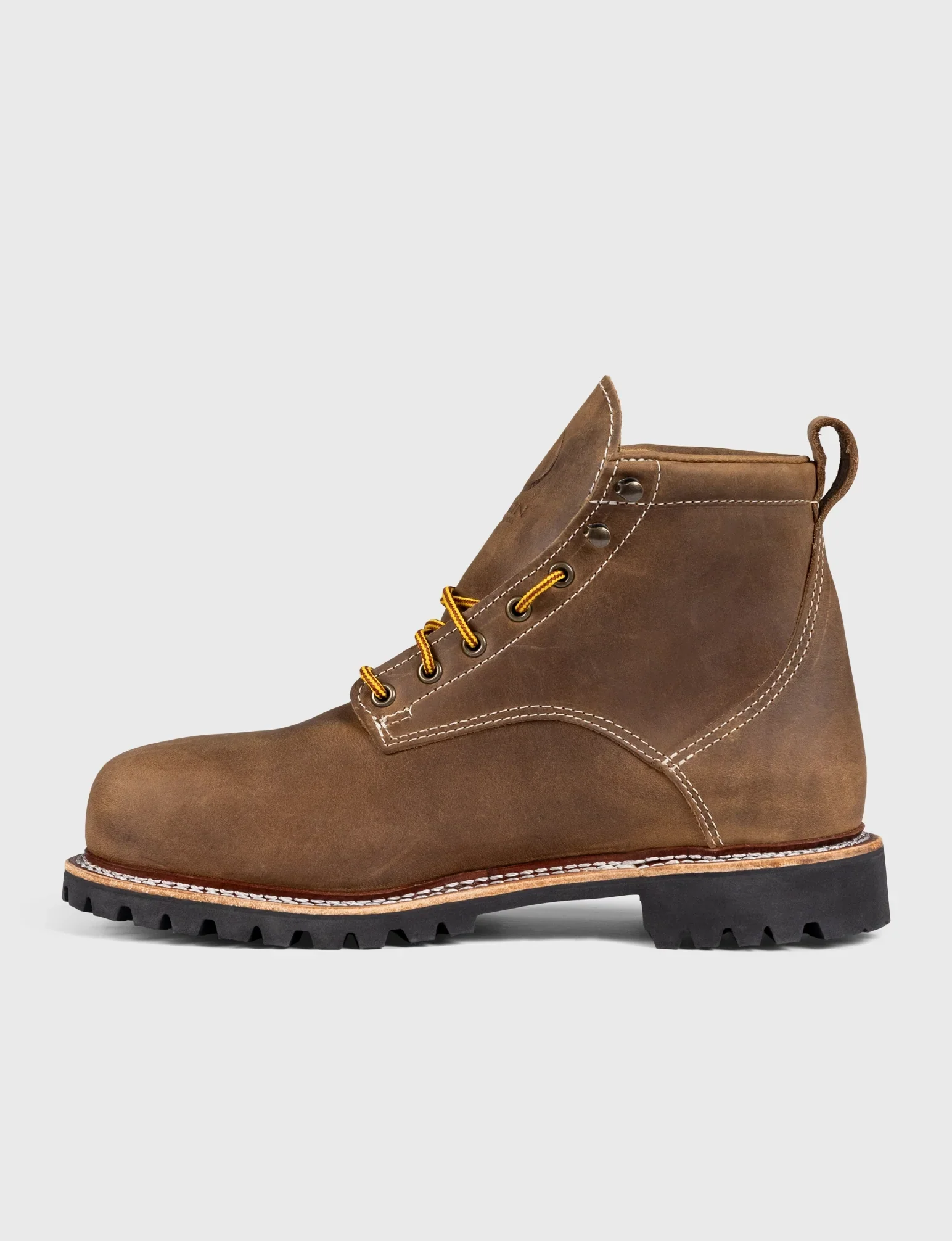 THE WILTON 6" STEEL TOE WORK BOOT - BIG LUG - GRADED QUALITY - Image 5