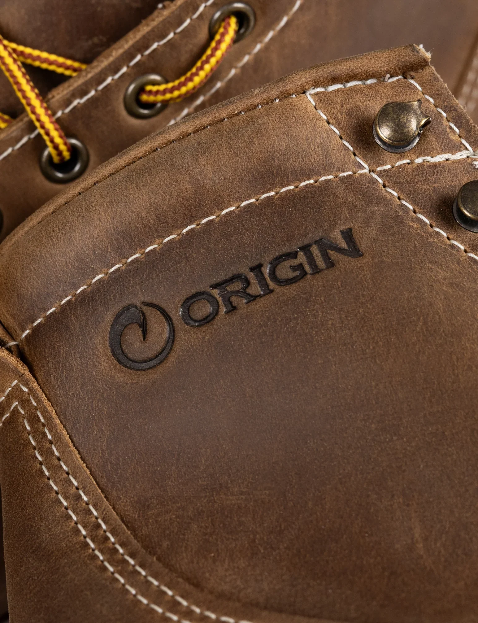 THE WILTON 6" STEEL TOE WORK BOOT - NATURAL WEDGE SOLE - GRADED QUALITY - Image 8