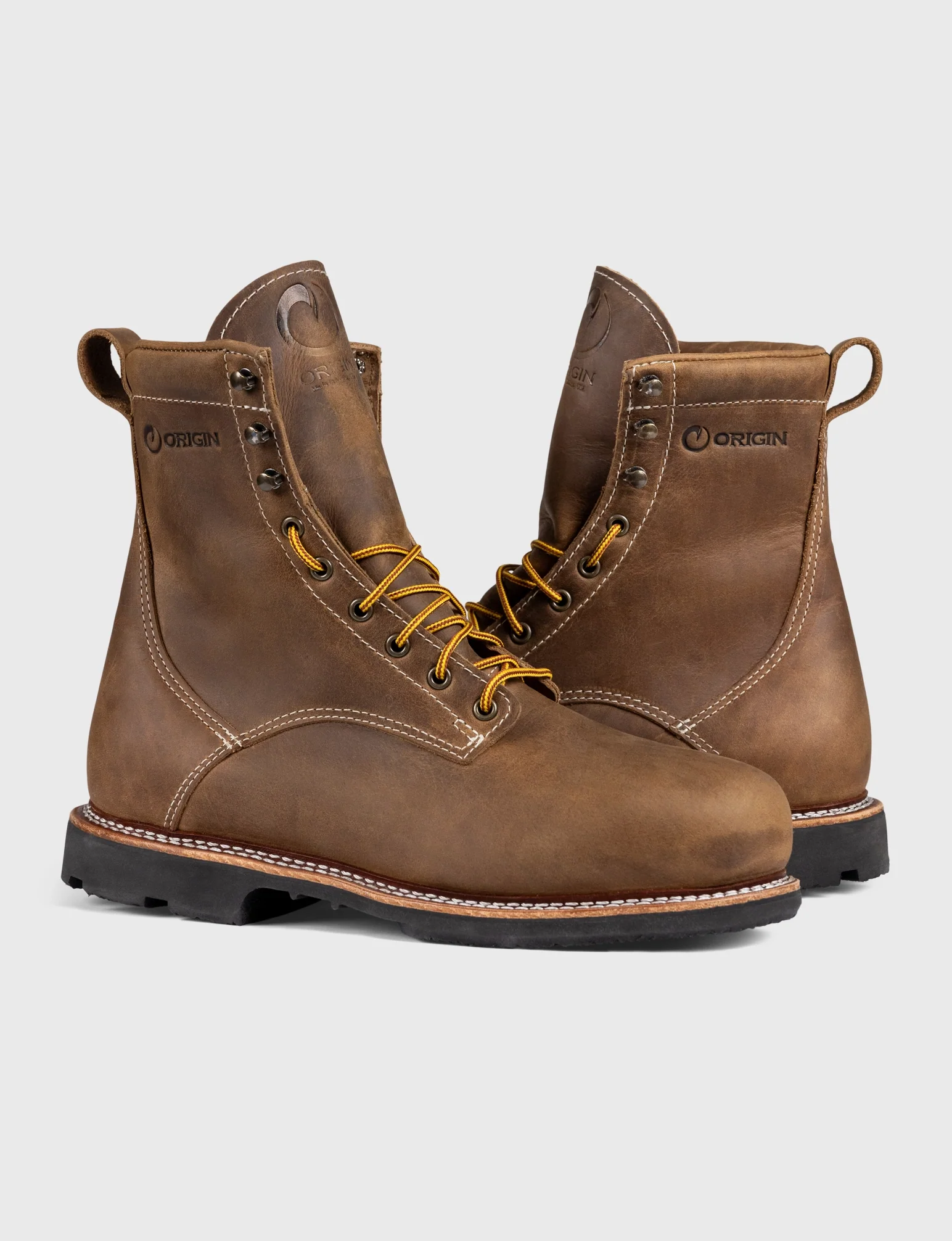 THE WILTON 8" STEEL TOE WORK BOOT - ALPHA - Image 3
