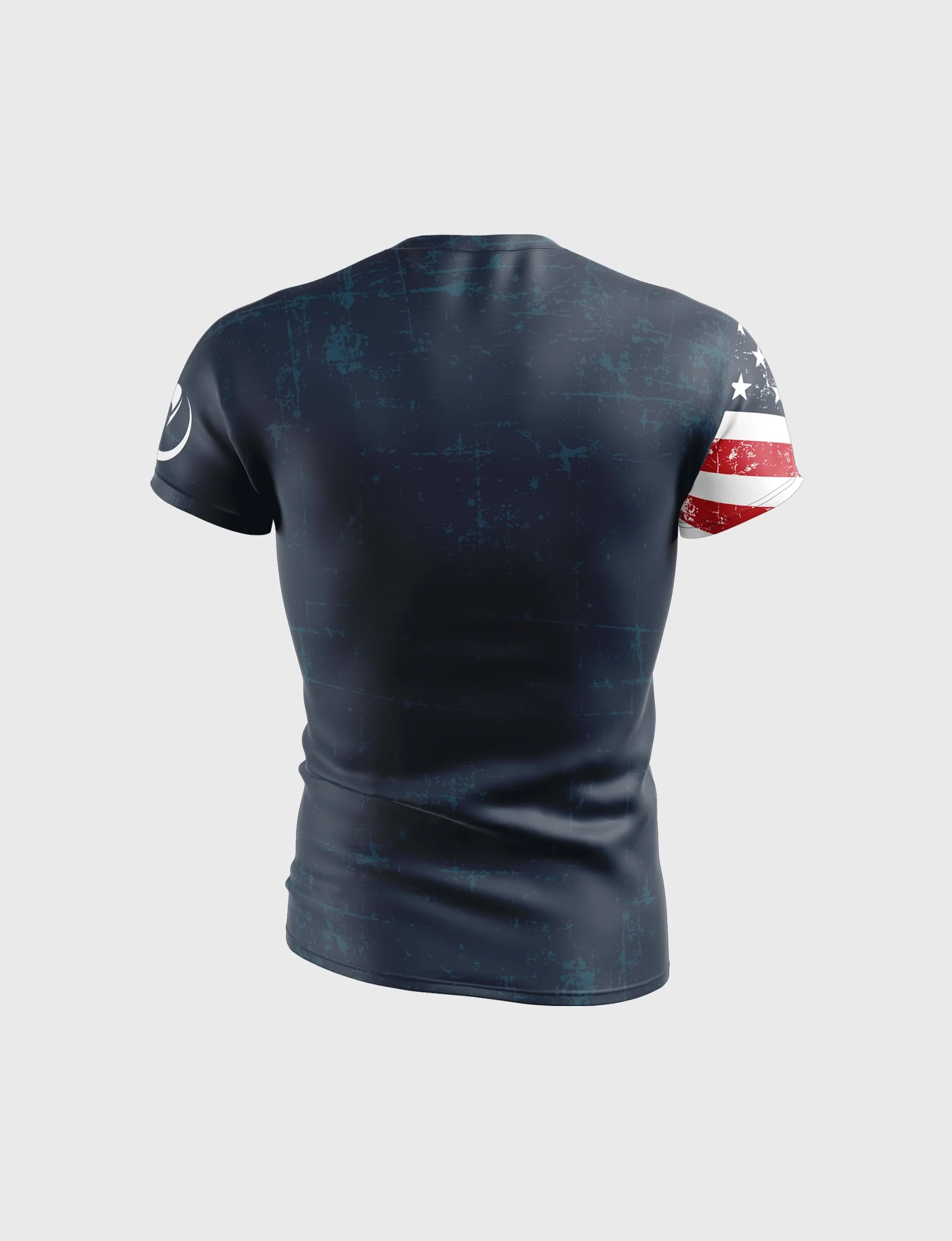USA FLAG SS COMFORT FIT RASHGUARD - Image 2